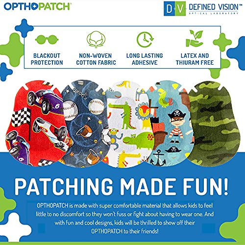 OPTHOPATCH 40 Count 793597750532 Adhesive Eye Patches for Children