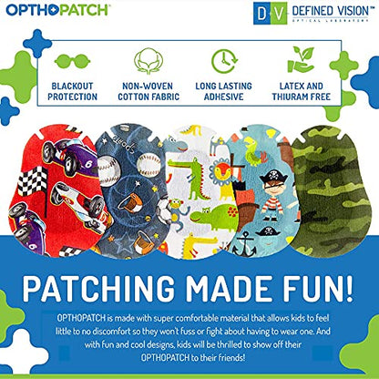 OPTHOPATCH 40 Count 793597750532 Adhesive Eye Patches for Children
