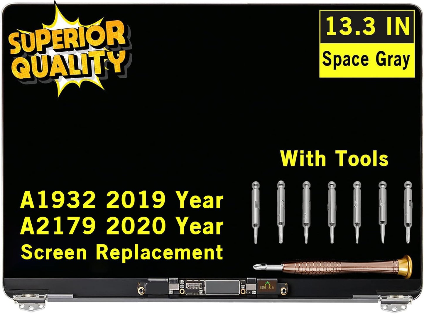 GBOLE 13.3" A2179 LCD Display 2560x1600 - MacBook Air Retina LCD Assembly