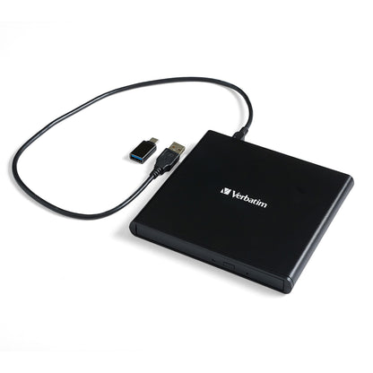 Verbatim External Slimline DVD Writer 128GB USB 2.0