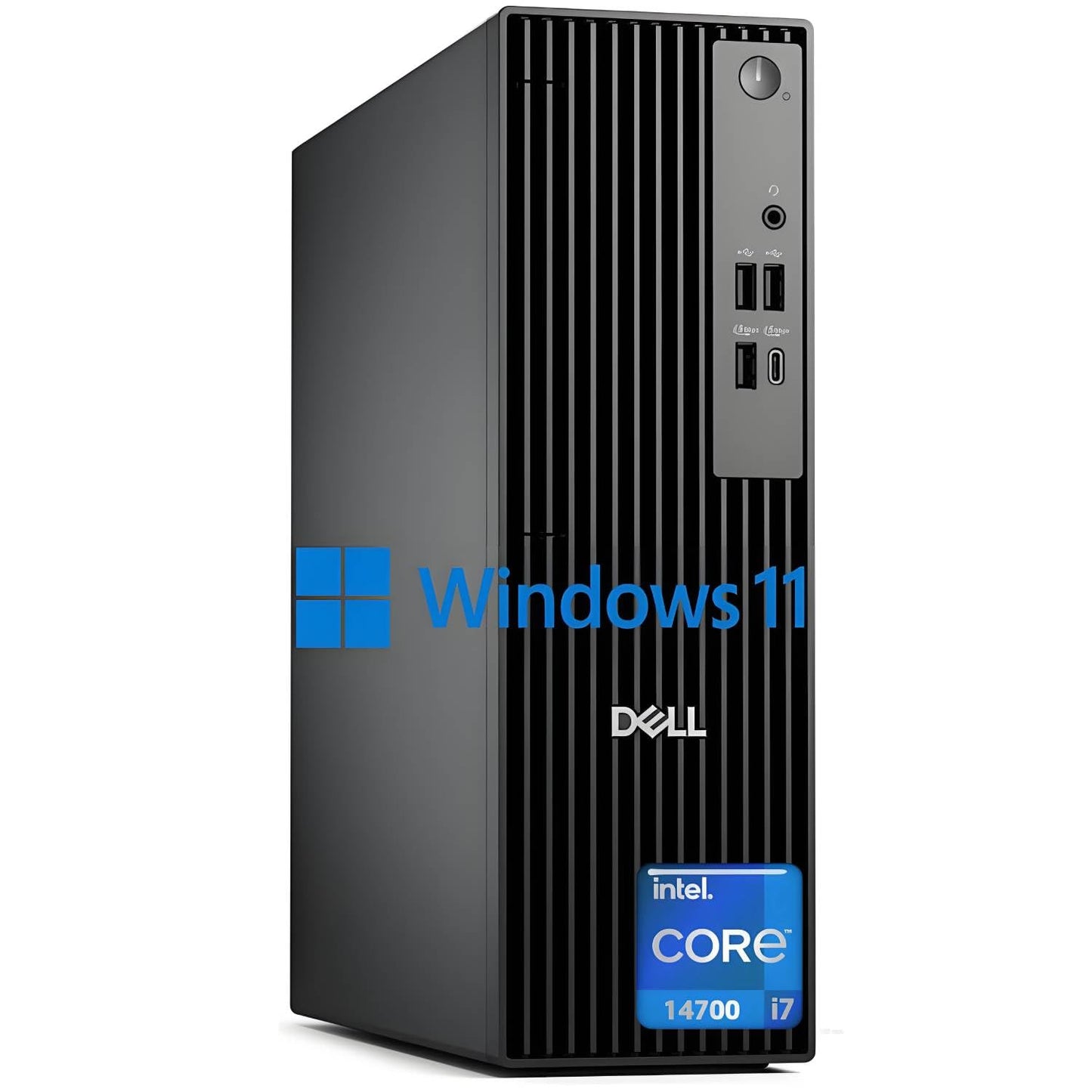 Dell Pro Slim QCS1250 Intel i7-14700 3840x2160 20Core Computer Tower