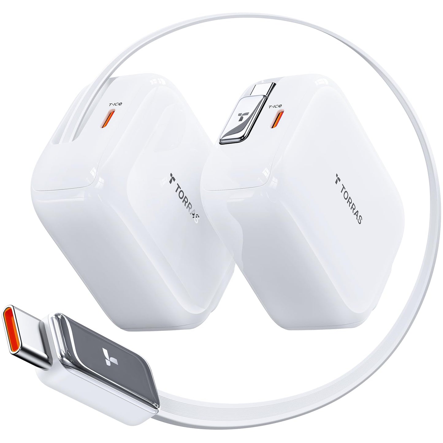 TORRAS 67W CQ10 USB Type-C Charger Block, Dual-Port, Standard A Power Plug