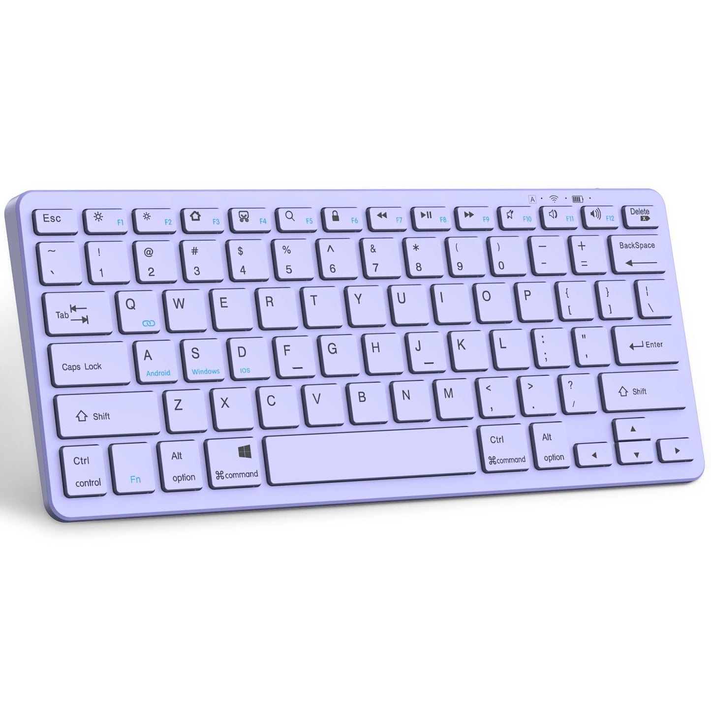 TaIYanG 11" Light Purple 281 BT Keyboard Bluetooth Wireless Keyboard