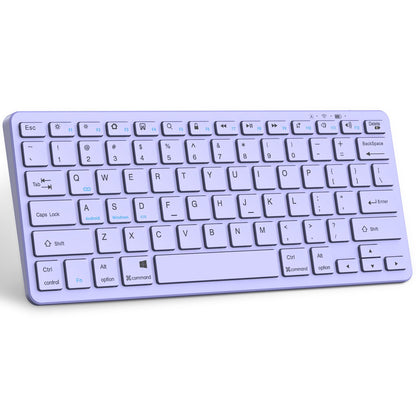 TaIYanG 11" Light Purple 281 BT Keyboard Bluetooth Wireless Keyboard