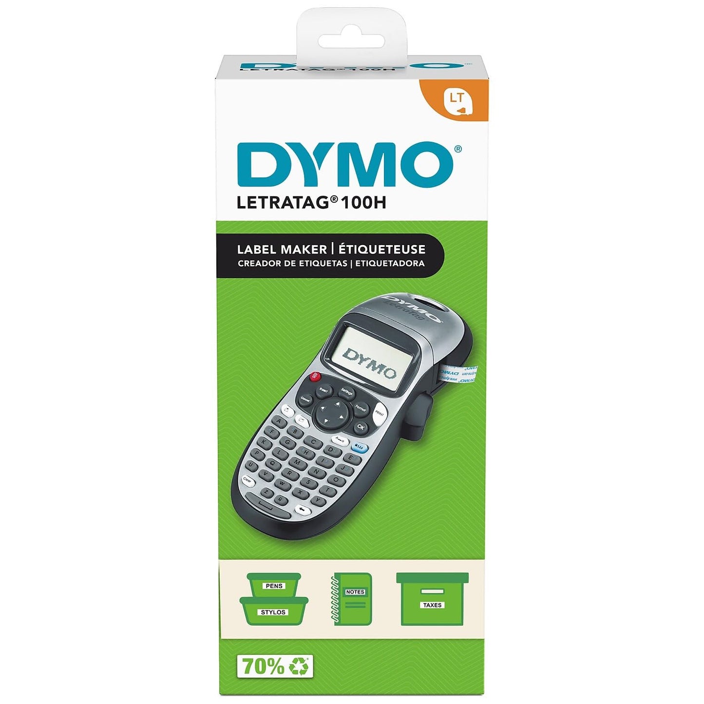 DYMO 2.2" x 11" LetraTag 100H 300 dpi Thermal Printer