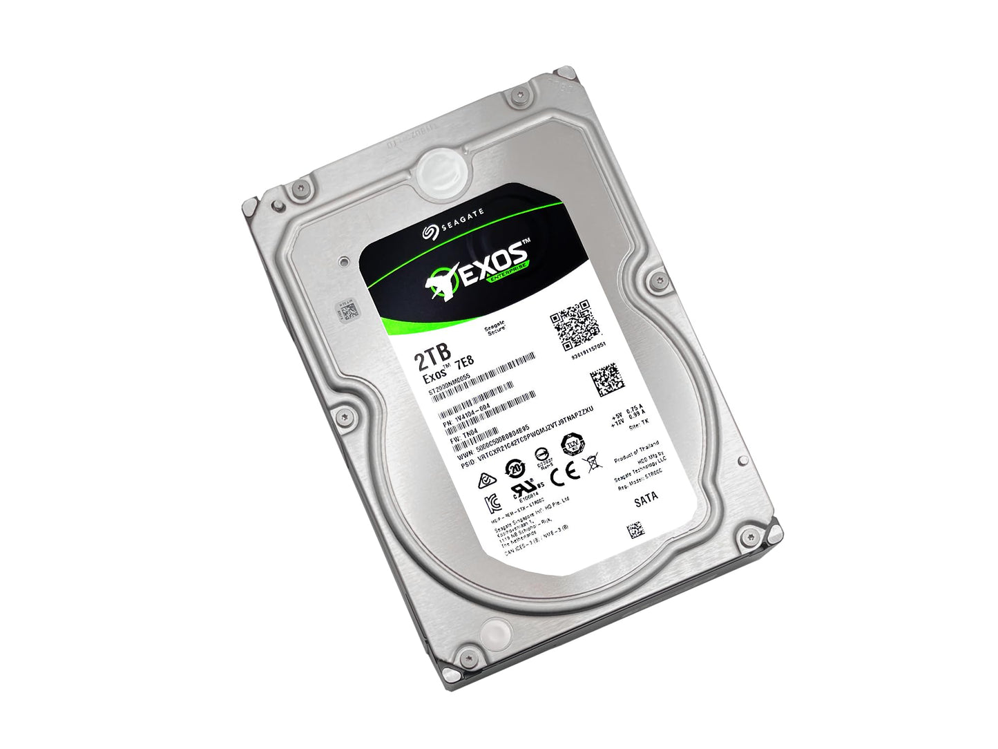 Seagate 2TB ST2000NM0055 SATA III 6Gb/s 7200RPM 128MB 3.5-inch Mechanical Hard Drive