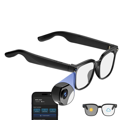 Dormiro 6.5 x 7 x 3 inches YT-1010 1080p Waterproof Smart Glasses