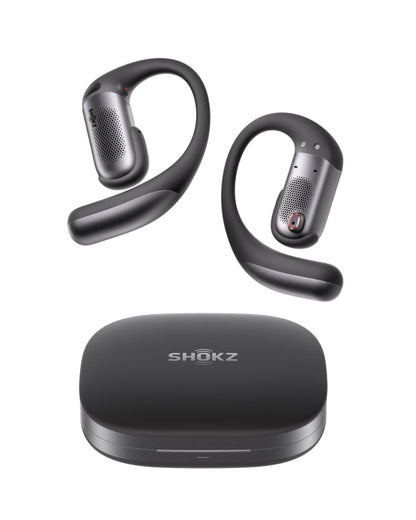 SHOKZ T010 OpenFit Pro True Wireless Earbuds, Bluetooth 6.1, Open Ear, IP55, Black
