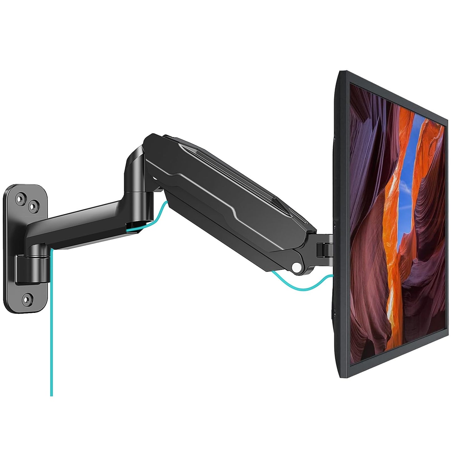 MOUNT PRO Single Monitor Wall Mount 13-32 Inches VESA 75x75 100x100 Black