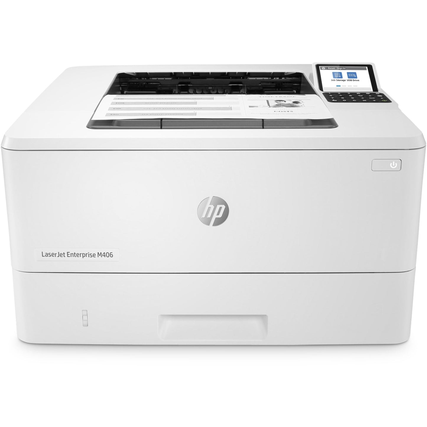 HP LaserJet Enterprise M406dn 1200 x 1200 Monochrome Printer