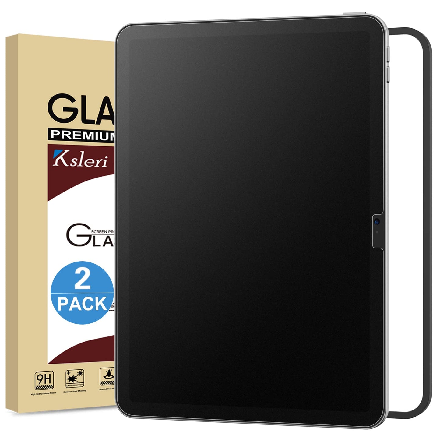 Ksleri 10.9 inch KS-MS-IP10.9 Anti-Glare Matte Glass Screen Protector, Compatible with Apple iPad 10th Generation