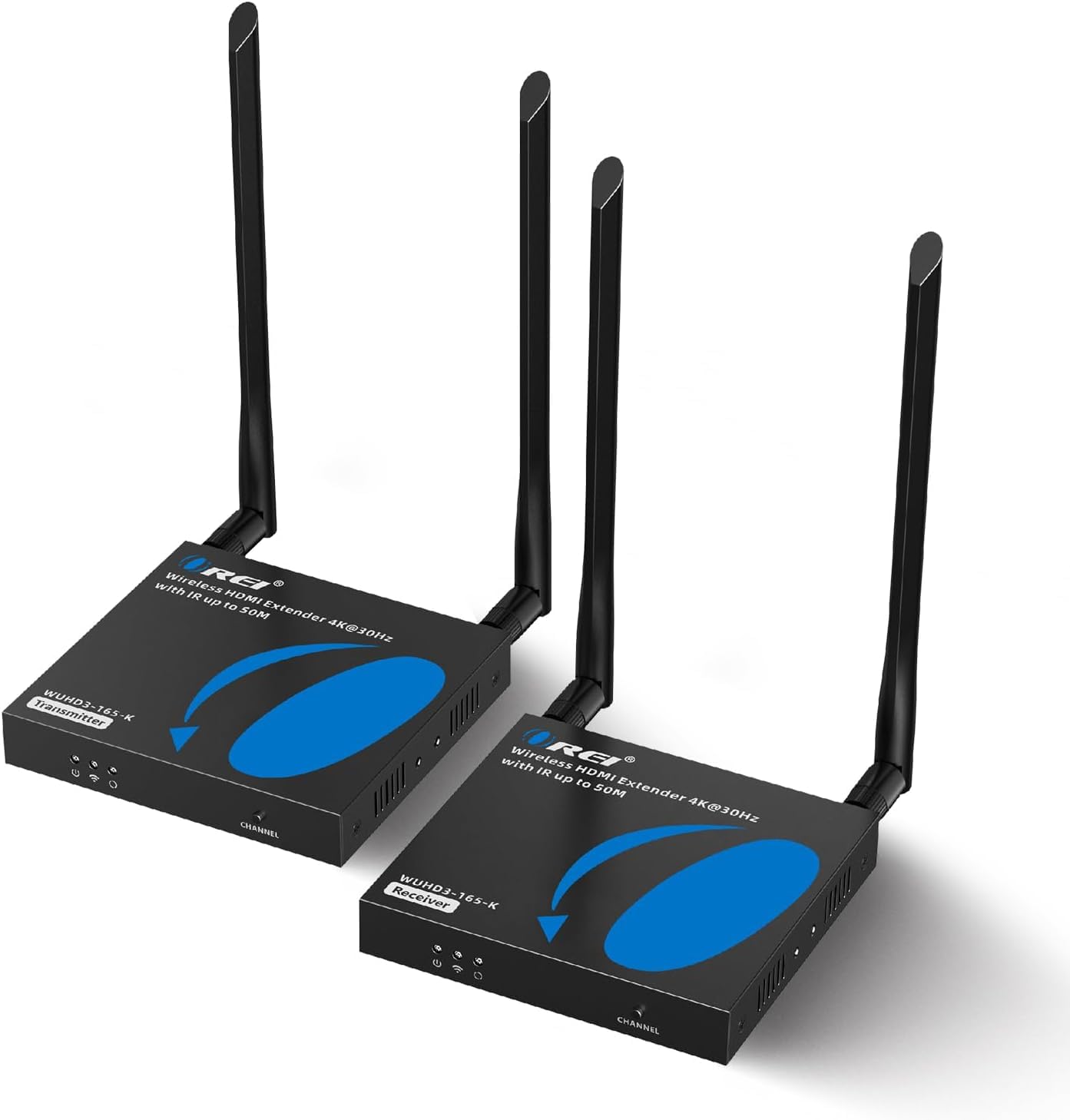 OREI 12" x 10" x 10" WUHD3-165-K 4K 30Hz HDMI Multiroom Wireless Extender