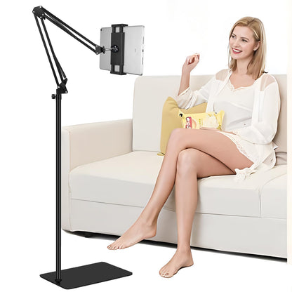SAMHOUSING Tablet Floor Stand SAM-01 Adjustable Clip Holder for Tablets and Phones