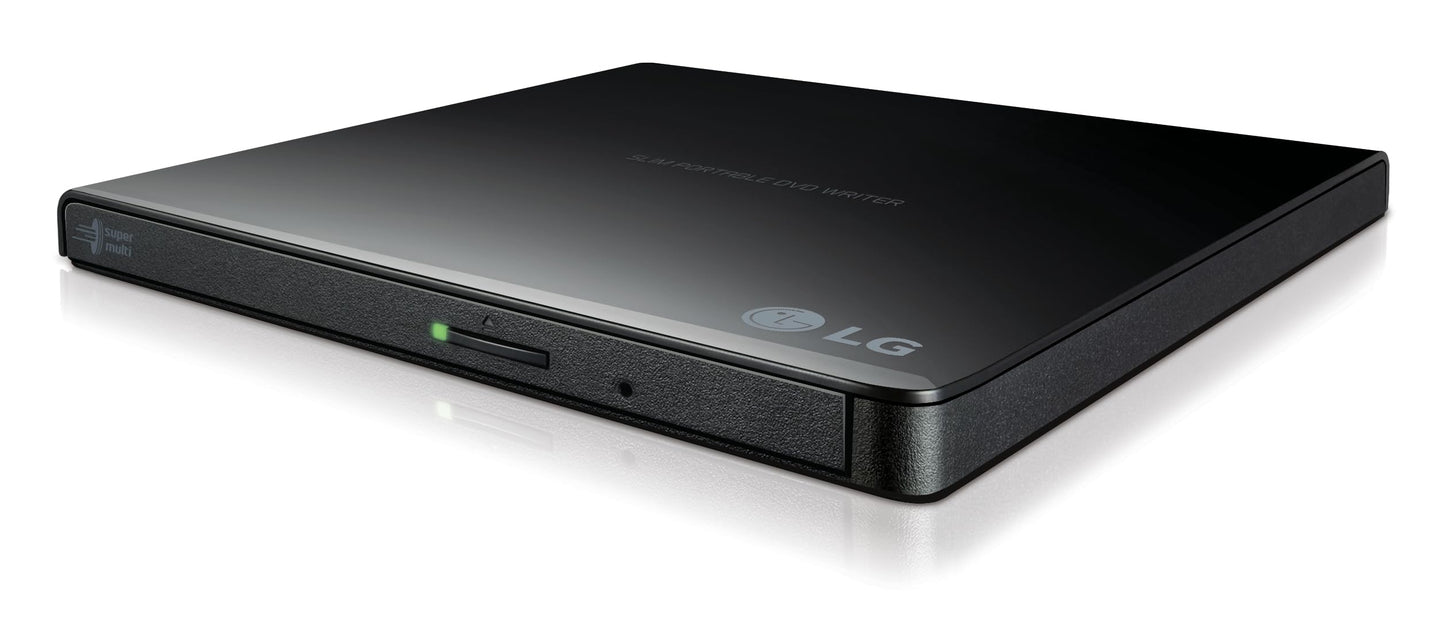LG GP65NB78 External DVD Writer 8X +/-RW USB 2.0 M-DISC Compatible Black