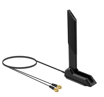 Slinkdsco Wifi 6E Antenna 9dBi 2.4GHz 5.8GHz 6GHz 50 Ohm External Antenna