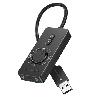 VENTION USB Sound Card 5059821084558 Stereo 48kHz 2.0 External Audio Adapter