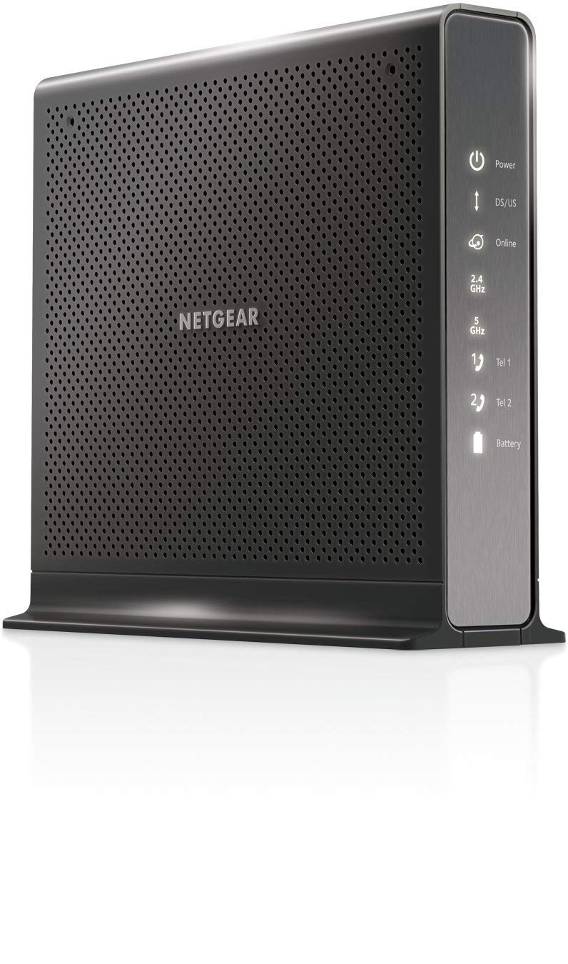 NETGEAR C7100V-1AZNAS AC1900 Dual-Band Cable Modem Router 1.9Gbps 802.11ac Internal