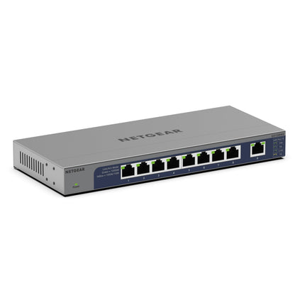 NETGEAR 8-Port 1G/10G Multi-Gigabit Ethernet Unmanaged Switch (GS108MX)