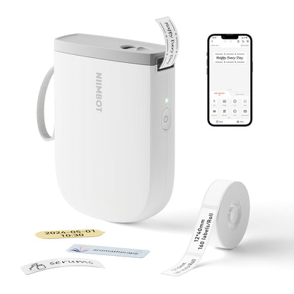 NIIMBOT D11_H Portable Thermal Monochrome Label Maker 300DPI Bluetooth
