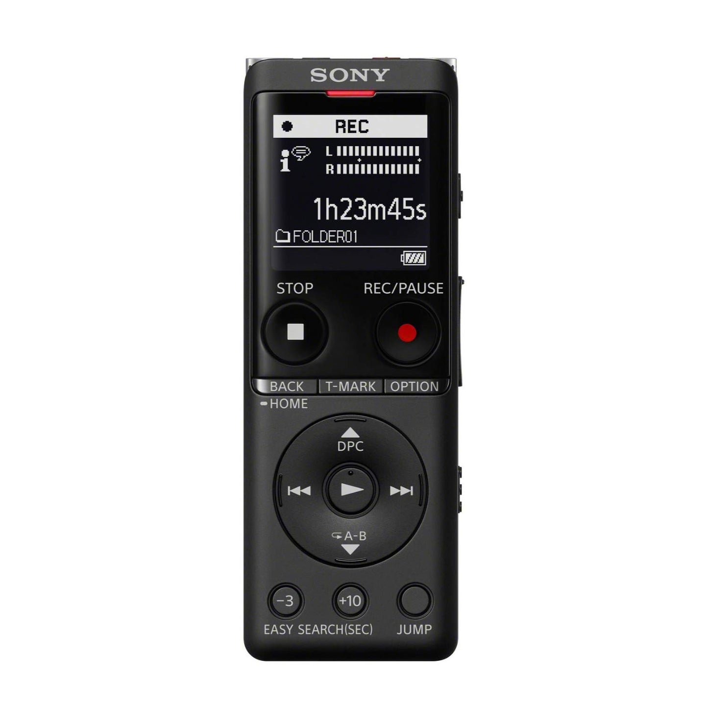 Sony 1.5" ICD-UX570BLK USB Voice Recorder