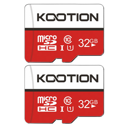 KOOTION 32GB Micro SDHC TF Memory Card UHS-I Class 10 TF-32G*2-KT906