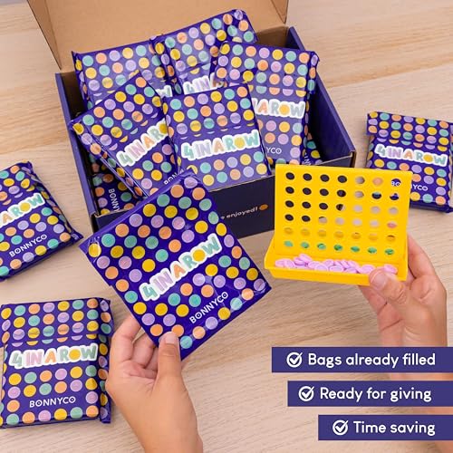 BONNYCO 16 Pack GE0122 Indoor Dexterity Game for Children