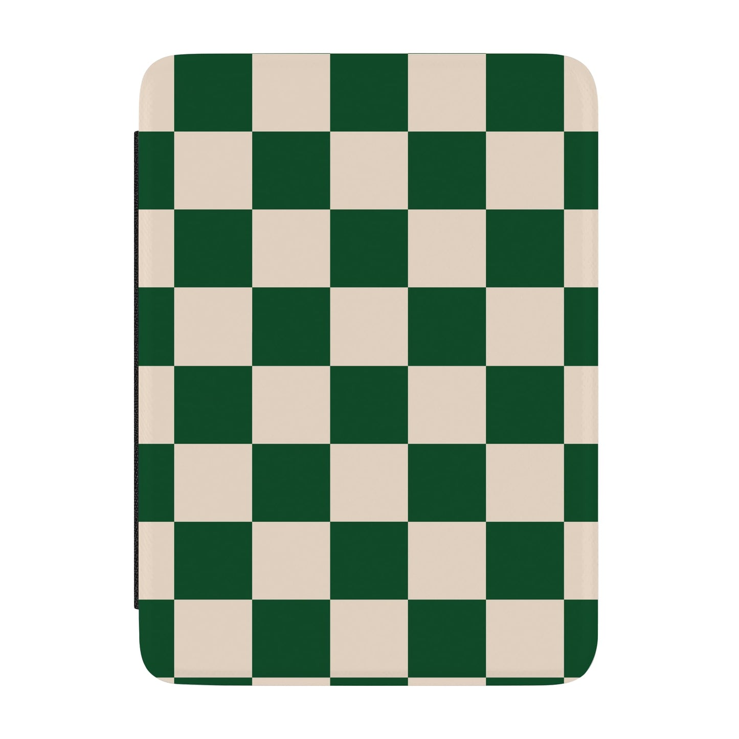 Casely 7" Kindle Case Compatible with Kindle Colorsoft & Paperwhite (12th Gen 2024) - Green Checkerboard