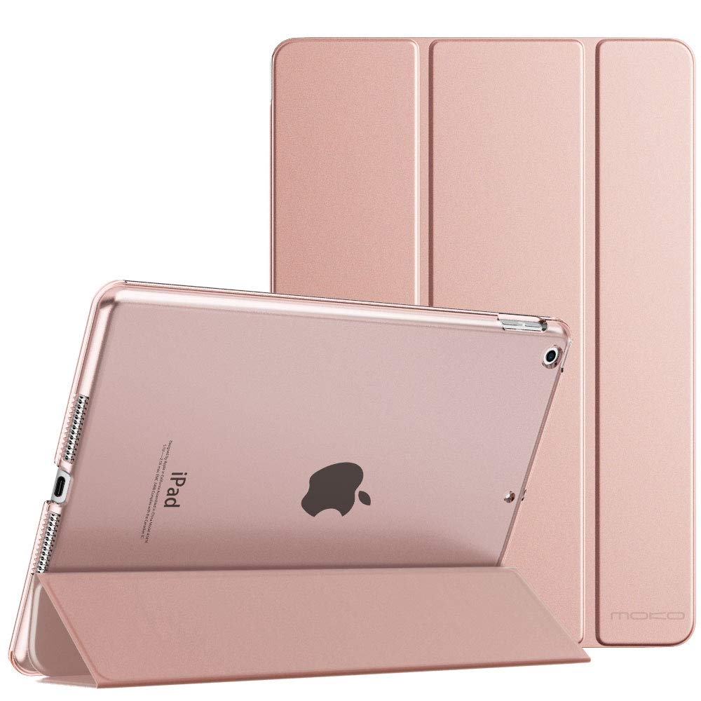 MoKo iPad 10.2 Case, Model P840034628371, Rose Gold