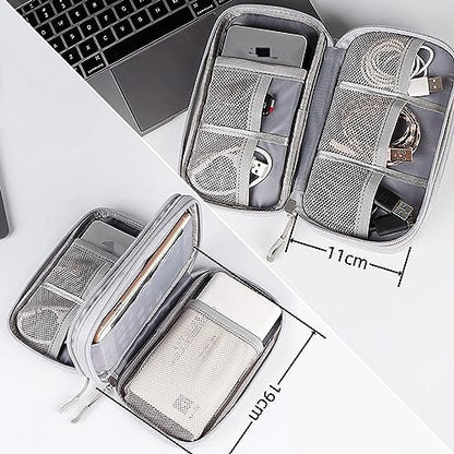 FANBODTA 7.48"L x 4.33"W x 1.38"H 22-3 Double Layer Waterproof Organizer