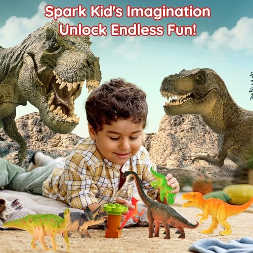 Walipuil Advent Calendar 2025 24 Dinosaur Toy Figures