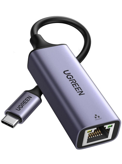UGREEN USB 3.0 Type-C to RJ45 Ethernet Adapter CM199 1Gbps Ethernet Plug