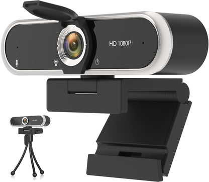 NIVEOLI 100P 1080P Webcam Fixed Focus Webcam