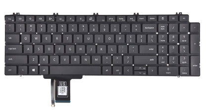 KBRPARTS Full-Sized QWERTY Keyboard for Dell Precision Laptop 0713DM 713DM PK132V72B00