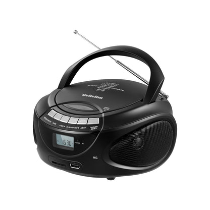 Gelielim 9.45 x 9 x 5.8 inches Bluetooth Portable CD Player US9228