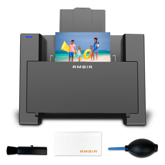 AMBIR Photo Scanner PS400Y2-AM USB Connection 300/600 DPI 24-bit Greyscale