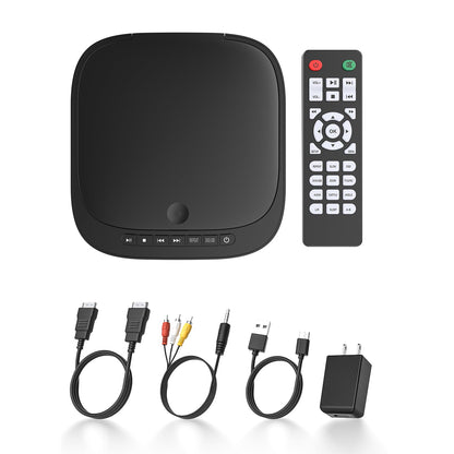FELEMAN Mini DVD Player MD6BUS 1080p 1.1in
