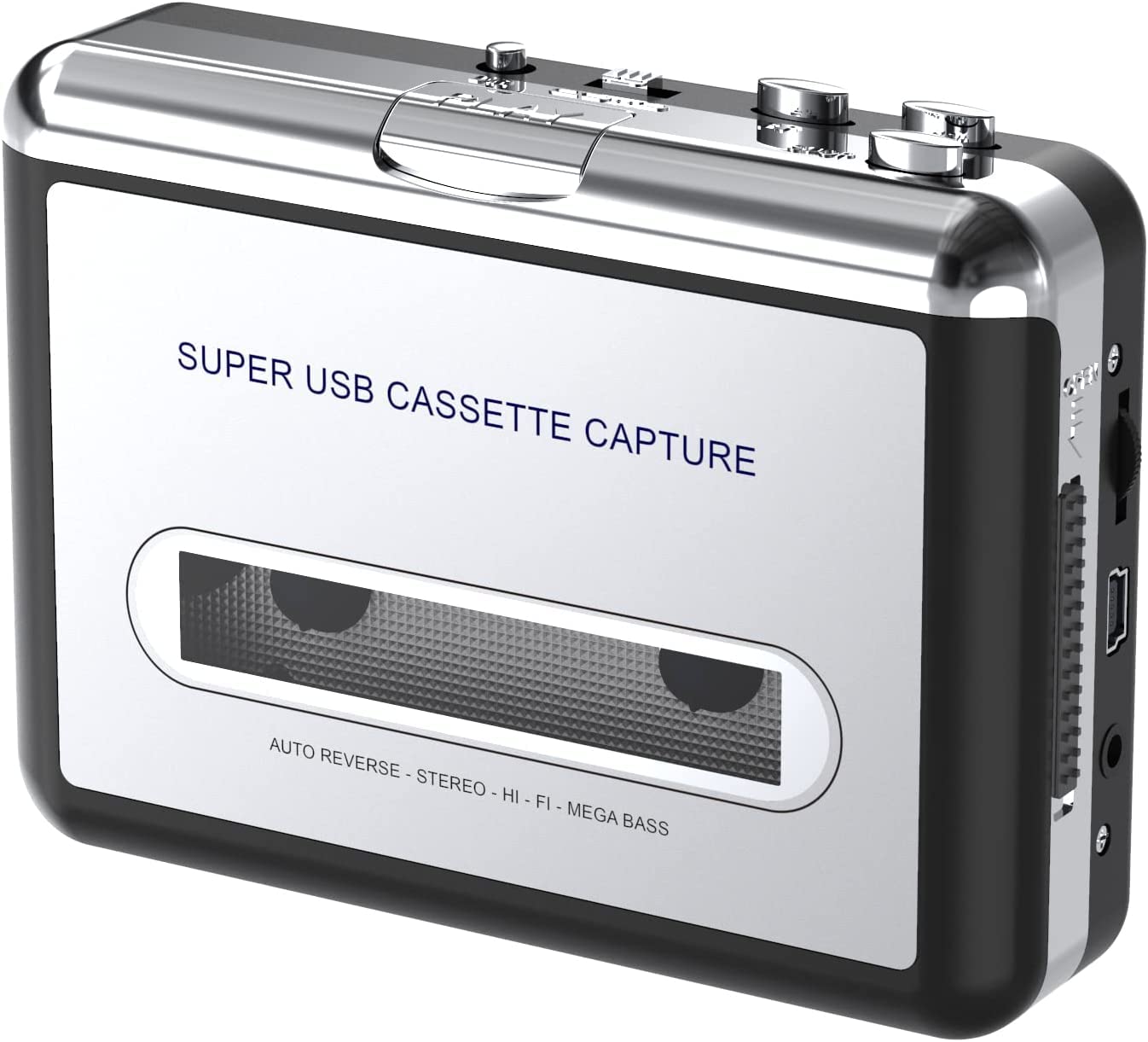 DIGITNOW 1 Count BR602 Stereo Cassette Tape to MP3 Converter USB Interface