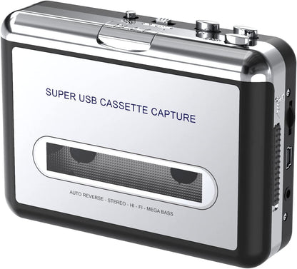 DIGITNOW 1 Count BR602 Stereo Cassette Tape to MP3 Converter USB Interface