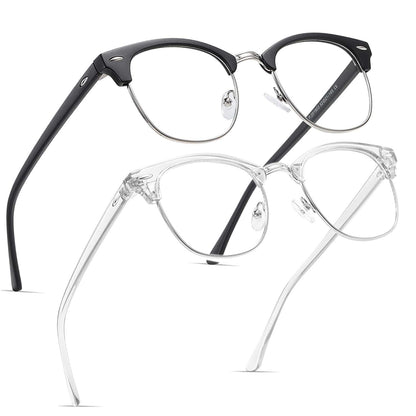 Perfectmiaoxuan 2 Count 3016 Blue Light Blocking Glasses