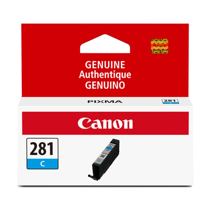 Canon CLI-281 Cyan Ink Tank 250 Pages Compatible with PIXMA Printers