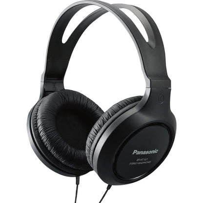 Panasonic RP-HT161-K Over Ear Headphones 32 Ohms 27 kHz Wired Headphones
