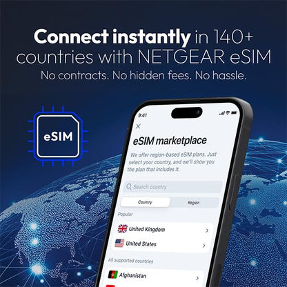 NETGEAR Nighthawk MH7150 Mobile Hotspot 5G WiFi 7 Dual-Band 3.6Gbps