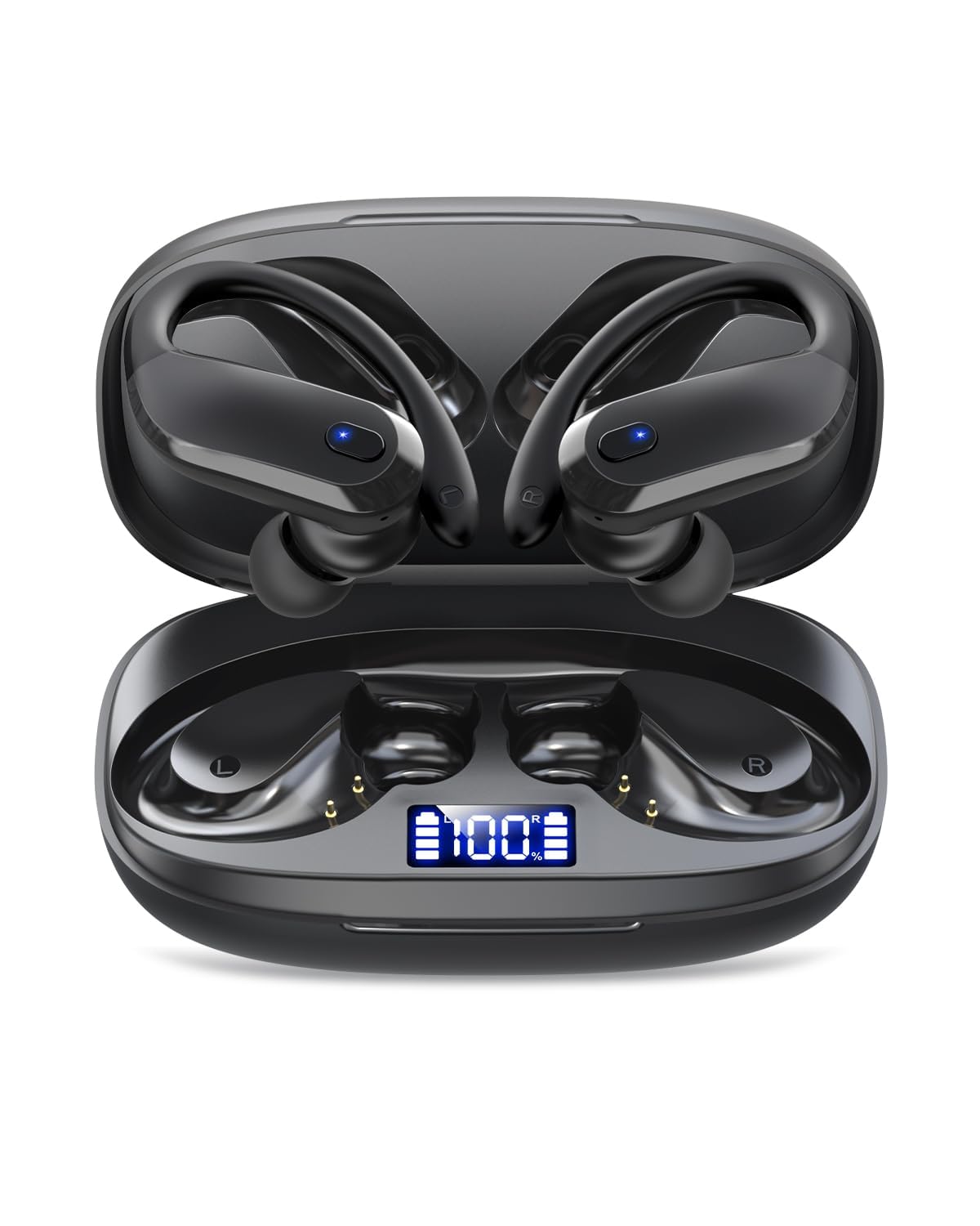 KTGEE T07 In-Ear Bluetooth Earbuds, 5.4 Technology, 80 Hours Playtime, Water-Repellent, Suitable for Students and Teens