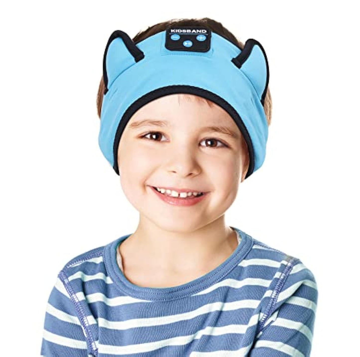 KIDSBAND Kids Headphones KIDS01 Bluetooth 5.2 Adjustable On-Ear Plastic with Wired & Wireless Connectivity