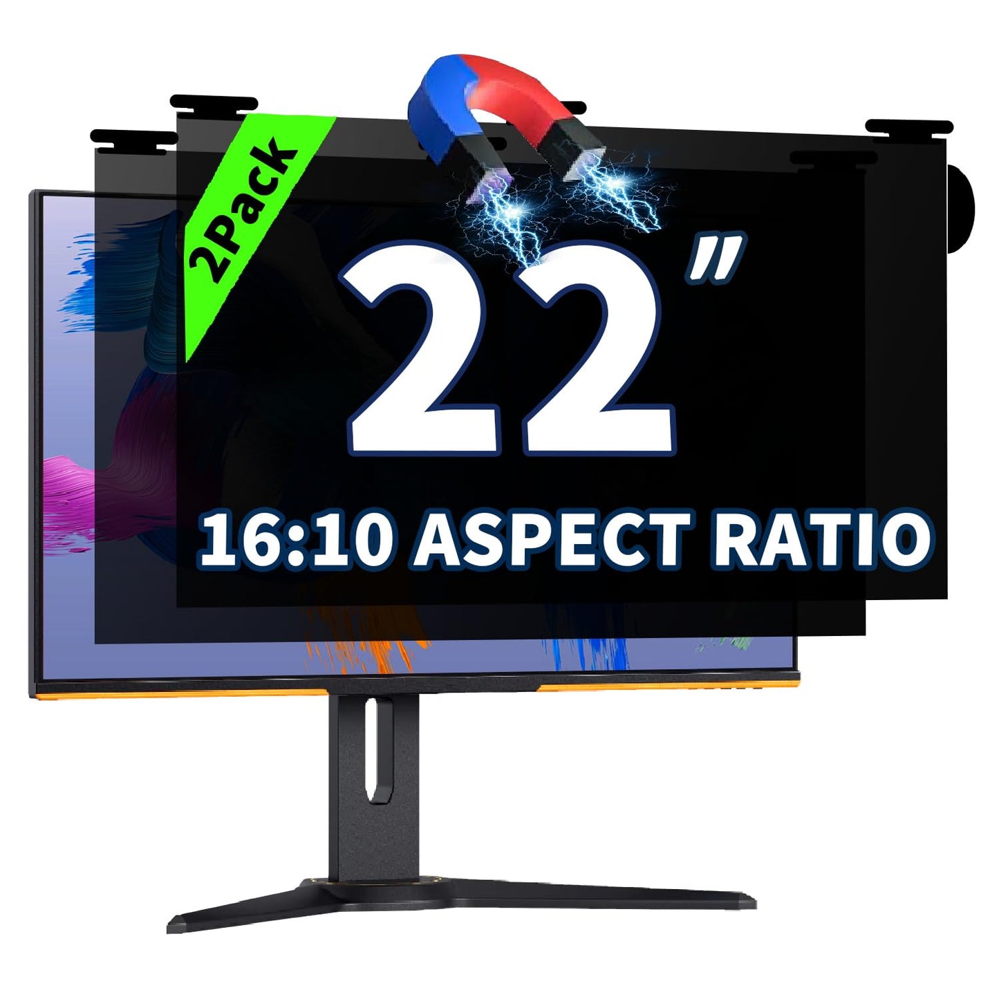 Halloive 22 Inch HH-22 16:10 CXFG Anti-Glare Blue Light Filter