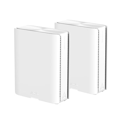 ASUS ZenWiFi BQ16 Pro 2-Pack Quad-Band WiFi 7 Mesh Router, 8000 Sq Ft Coverage, 2x 10G Ports Each