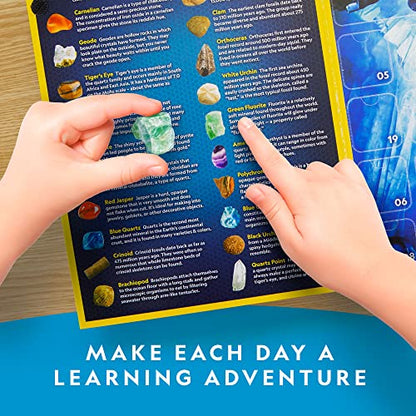 Blue Marble Advent Calendar NGRMFADVENT2 Educational Kit 24 Specimens Multicolor