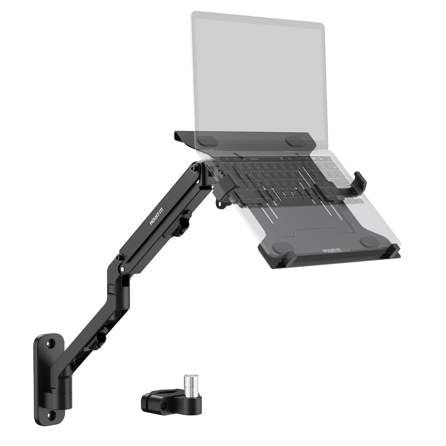 Mount-It! 15 x 12.25 x 5.75 inches Wall Mount Ergonomic Laptop Arm