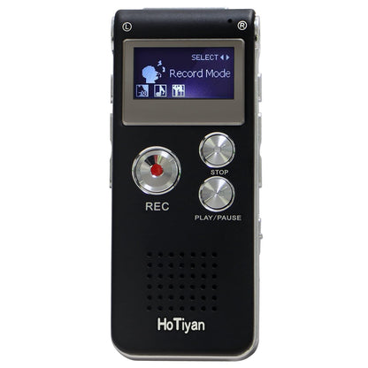 HoTiyan 1.1 Inches H-10001 Digital Voice Recorder USB 2.0 MP3/WAV Audio Recorder