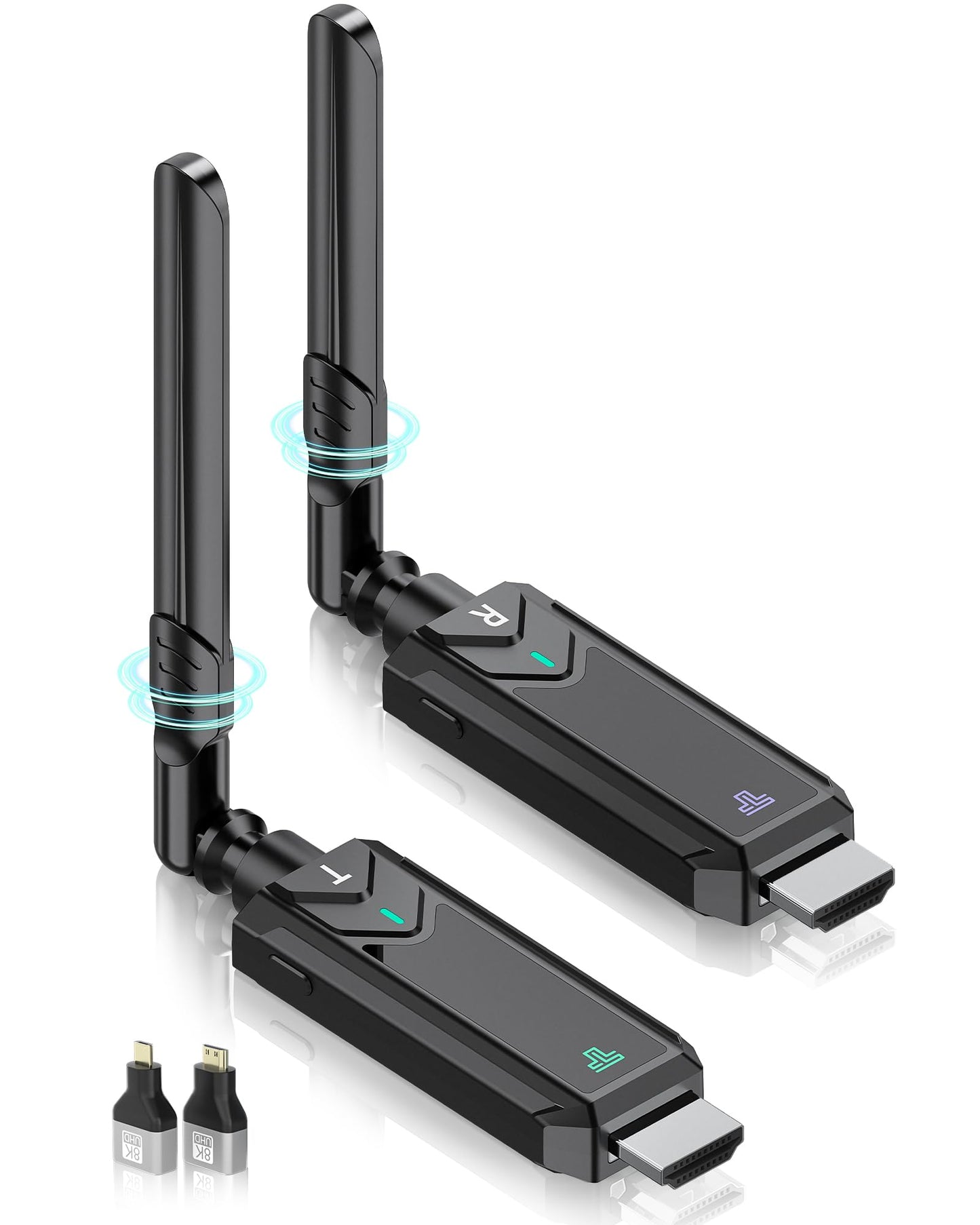 Tongtion 5.8"L x 3.7"W x 1" TGN-W3103-YK-US-001 1080P HDMI Wireless Transmitter/Receiver
